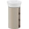Duravit Waschtischunterbau WHITE TULIP 350x410mm amerik nussbaum/taupe sdm