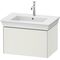 Duravit Waschtischunterbau WHITE TULIP 410x684x458mm weiß seidenmatt
