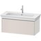 Duravit Waschtischunterbau WHITE TULIP 410x984x458mm nordic weiß seidenmatt