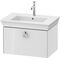 Duravit Waschtischunterbau WHITE TULIP 410x684x458mm weiß hochglanz