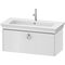 Duravit Waschtischunterbau WHITE TULIP 410x984x458mm weiß hochglanz