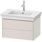Duravit Waschtischunterbau WHITE TULIP 410x684x458mm nordic weiß seidenmatt