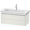 Duravit Waschtischunterbau WHITE TULIP 410x984x458mm weiß seidenmatt