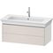 Duravit Waschtischunterbau WHITE TULIP 410x984x458mm nordic weiß seidenmatt