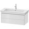 Duravit Waschtischunterbau WHITE TULIP 410x984x458mm weiß hochglanz