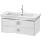Duravit Waschtischunterbau WHITE TULIP 410x984x458mm weiß hochglanz