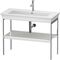 Duravit Metallkonsole WHITE TULIP 760x984x450mm weiß seidenmatt
