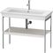 Duravit Metallkonsole WHITE TULIP 760x984x450mm nordic weiß seidenmatt