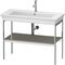 Duravit Metallkonsole WHITE TULIP 760x984x450mm steingrau seidenmatt