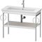 Duravit Metallkonsole WHITE TULIP 760x984x450mm nordic weiß seidenmatt