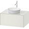 Duravit Waschtischunterbau WHITE TULIP 408x800x550mm weiß seidenmatt