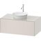 Duravit Waschtischunterbau WHITE TULIP 408x1000x550mm nordic weiß seidenmatt