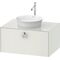 Duravit Waschtischunterbau WHITE TULIP 408x800x550mm weiß seidenmatt