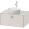 Duravit Waschtischunterbau WHITE TULIP 408x800x550mm nordic weiß seidenmatt