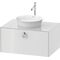 Duravit Waschtischunterbau WHITE TULIP 408x800x550mm weiß hochglanz