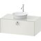 Duravit Waschtischunterbau WHITE TULIP 408x1000x550mm weiß seidenmatt