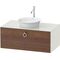 Duravit Waschtischunterbau WHITE TULIP 408x1000x550mm amerik NB / we seidenmatt
