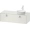 Duravit Waschtischunterbau WHITE TULIP 408x1300x550mm we sdm Waschtisch rechts