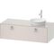 Duravit Waschtischunterbau WHITE TULIP 408x1300x550mm No we sdm WT rechts