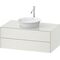 Duravit Waschtischunterbau WHITE TULIP 408x1000x550mm weiß seidenmatt