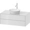 Duravit Waschtischunterbau WHITE TULIP 408x1000x550mm weiß hochglanz