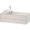 Duravit Waschtischunterbau WHITE TULIP 408x1300x550mm No we sdm WT links