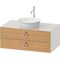 Duravit Waschtischunterbau WHITE TULIP 408x1000x550mm Ei na mass / No we sdm