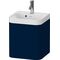 Duravit Waschtischset HAPPY D.2 PLUS 400x360mm e HL nachtblau seidenmatt