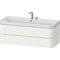 Duravit Waschtischset HAPPY D.2 PLUS 1175x490mm e Hahnloch mediterrane eiche
