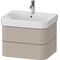 Duravit WTU HAPPY D.2 PLUS 625x490mm 2 Schubk ta sdm o ES