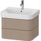 Duravit WTU HAPPY D.2 PLUS 625x490mm 2 Schubk L o ES