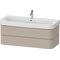 Duravit WTU HAPPY D.2 PLUS 1175x490mm 2 Schubk ta sdm o ES