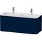 Duravit Waschtischset HAPPY D.2 PLUS 2 Schubk 1175x490mm o HL na-bl sdm