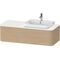 Duravit WTU HAPPY D.2 PLUS 1300x550mm 1 Ausz. WT re medi Ei o ES