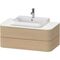 Duravit WTU HAPPY D.2 PLUS 1000x550mm 2 Schubk medi Ei o ES