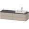 Duravit WTU HAPPY D.2 PLUS 1600x550mm 4 Schubk WT re ta sdm o ES