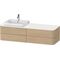 Duravit WTU HAPPY D.2 PLUS 1600x550mm 4 Schubk WT li medi Ei o ES