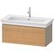 Duravit Waschtischunterbau WHITE TULIP 984x410mm 1 Az Ei na mass /steingrau hgl