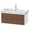 Duravit Waschtischunterbau WHITE TULIP 984x410mm 2 Sk amerik NB / we hgl o ES