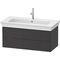 Duravit Waschtischunterbau WHITE TULIP 984x410mm 2 Schubk grap sdm o ES