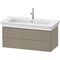 Duravit Waschtischunterbau WHITE TULIP 984x410mm 2 Schubk Steingr hgl o ES