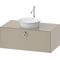 Duravit Waschtischunterbau WHITE TULIP 1000x408mm 1 Ausz. ta sdm o ES