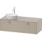 Duravit Waschtischunterbau WHITE TULIP 1300x550mm 1 Ausz. ta sdm o ES