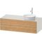 Duravit Waschtischunterbau WHITE TULIP 1300x550mm 2 Sk Ei na mass / No we sdm o