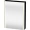 Duravit Spiegelschrank XSQUARE 600x800x156mm 27 W Ei sw Türansch links
