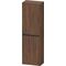 Duravit Halbhochschrank Ketho.2 400x1320x240mm TA links nussbaum dunkel