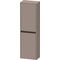 Duravit Halbhochschrank Ketho.2 400x1320x240mm TA rechts betongrau matt
