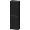 Duravit Halbhochschrank Ketho.2 400x1320x240mm TA rechts eiche schwarz