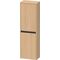 Duravit Halbhochschrank Ketho.2 400x1320x240mm TA rechts eiche natur