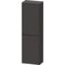 Duravit Halbhochschrank Ketho.2 400x1320x240mm TA re graphit supermatt